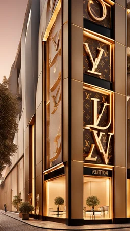 Exterior Facade With Louis Vuitton Space Mevra On Stablecog