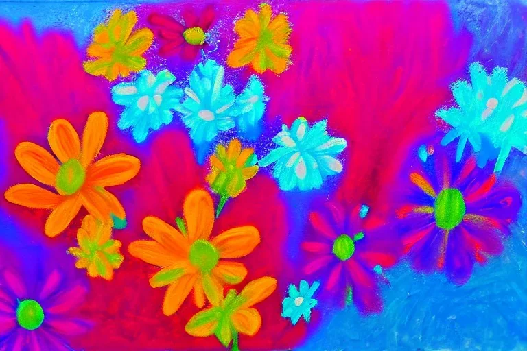 Abstract flowers