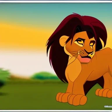 Lion King Animation OC male lion