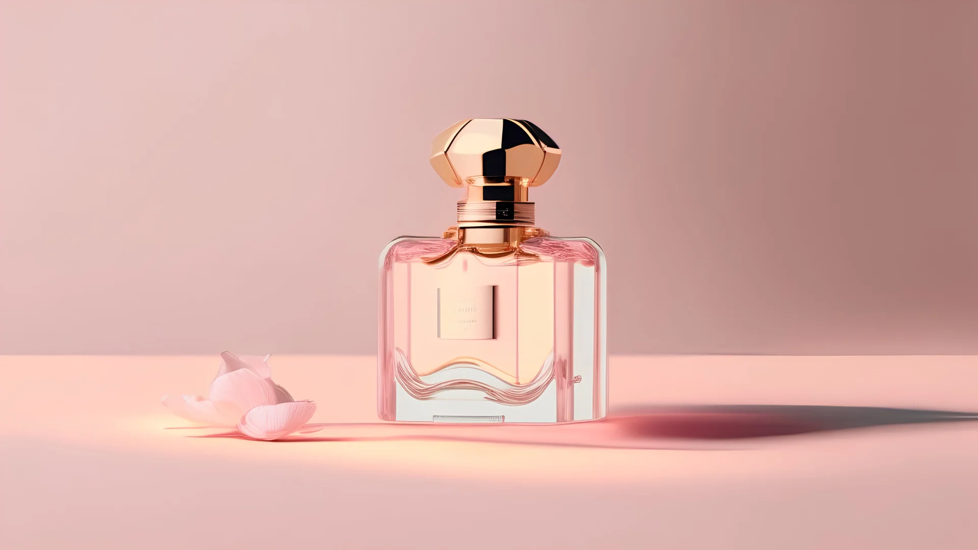 generate me an aesthetic photo of mini perfume