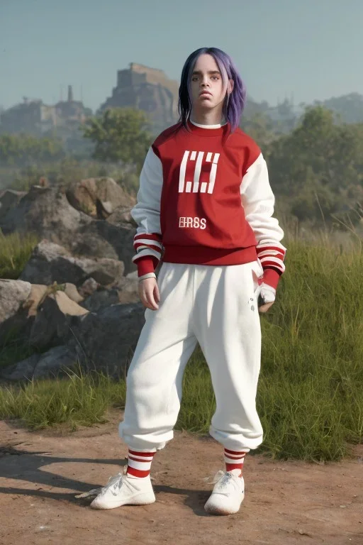 Billie Eilish, white socks