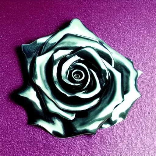 metal rose