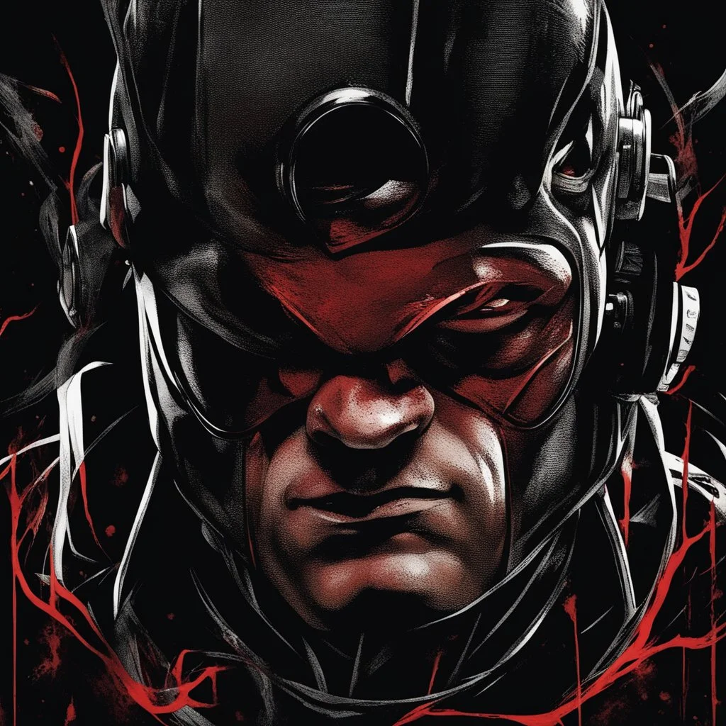 dark and intense Daredevil