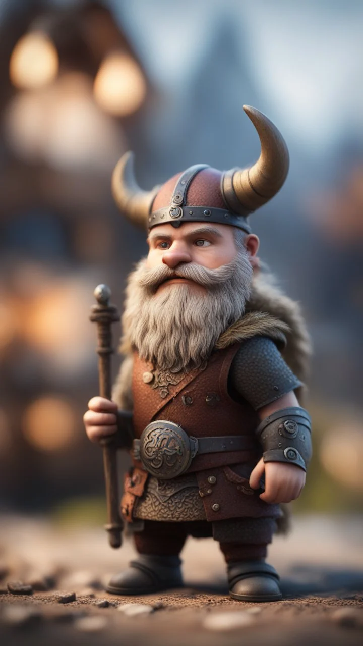 viking munk,bokeh like f/0.8, tilt-shift lens 8k, high detail, smooth render, down-light, unreal engine, prize winning