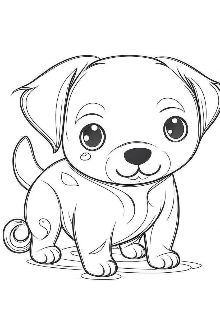 outline art forSeal Pup coloring pages with sitch, white background, Sketch style, full body, only use outline, toddlers style, clean line art, white background, no shadows and clear and well outlined.