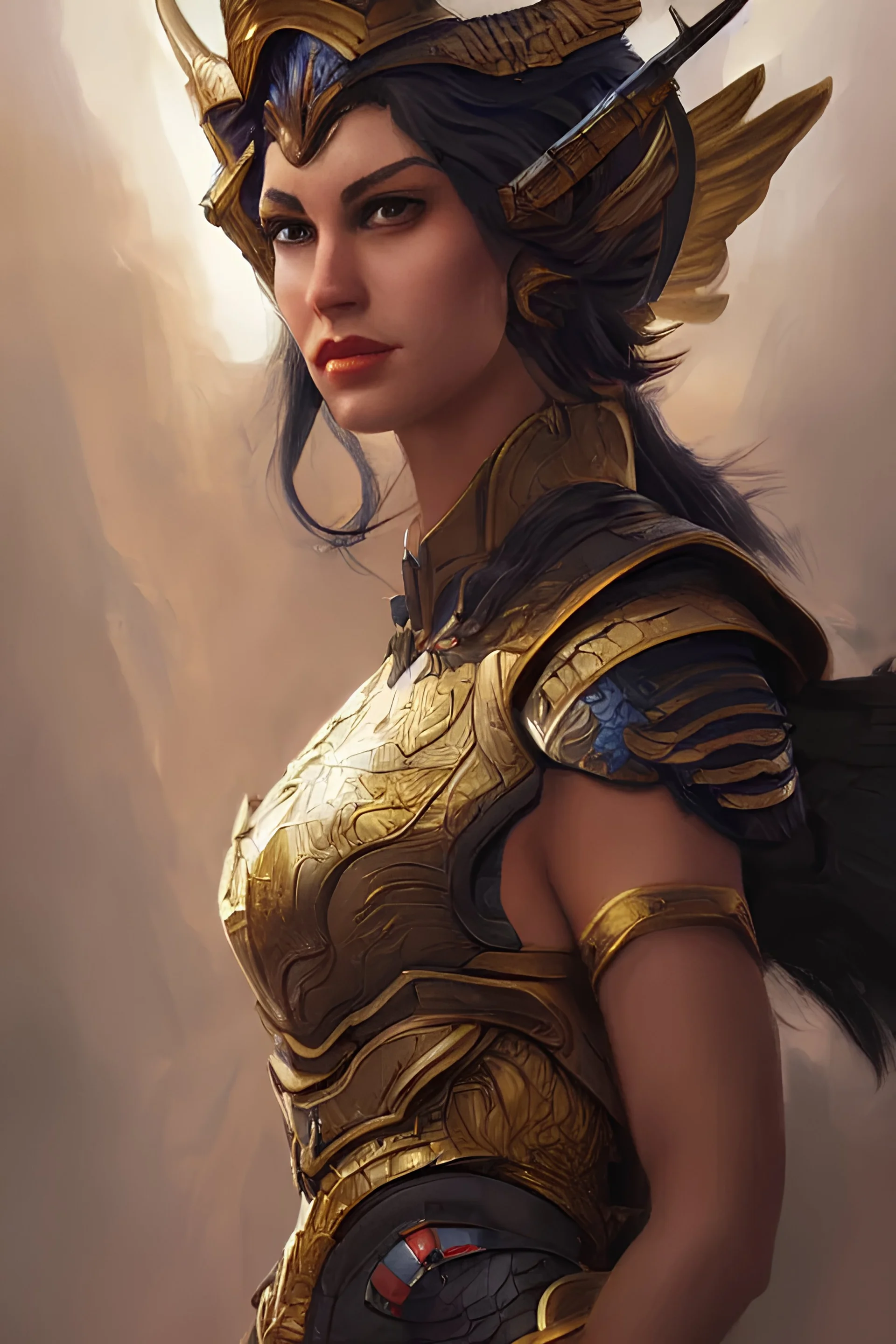 amazon valkyrie athena, d & d, fantasy, portrait, highly detailed, headshot, digital painting, trending on artstation, concept art, sharp focus, illustration, art by artgerm and greg rutkowski and magali villeneuve