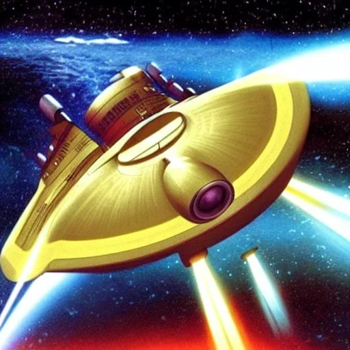 USS Enterprise star trek, ncc 1701, thrusters