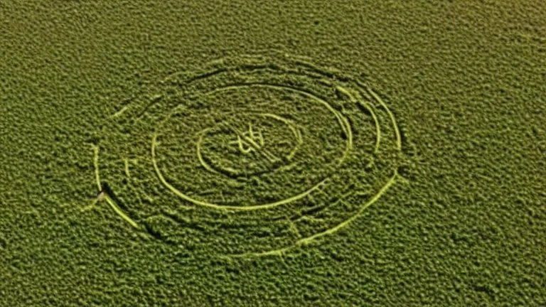 crop circles showing glyphs from aliens