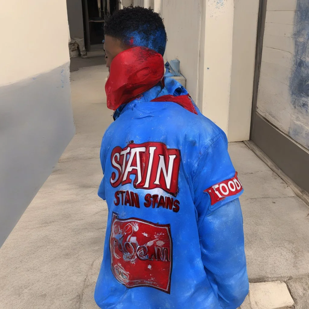 My name is Stain, I guess my dad had a sense of humor He gave me such a name cause stains they all mixed together If you are red or blue you depend on the trends But Stains it's no problem, everywhere you find them The guy next door Is such a wore The food I eat Is poison or I eat no food Cause I can't find a store