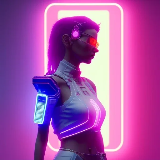 Most beautiful cyberpunk girl ,neon lighting,wearing of cyberpunk2077 outfit, polaroid,outdoors,macro lens, cinematic, unreal engine 5, 8k, hyper realistic. ambient lighting, elegant,hyperphotorealistic, cinematic lighting, hyperphotomaximalist, masterpiece,epic composition, tilt shift blur, by japbun2-40