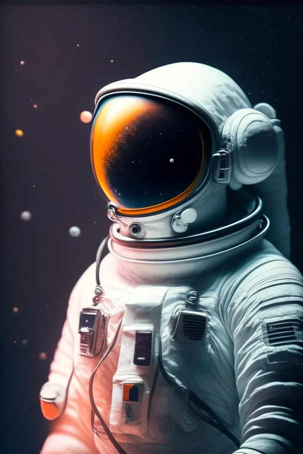 An astronaut according to the uploaded photo