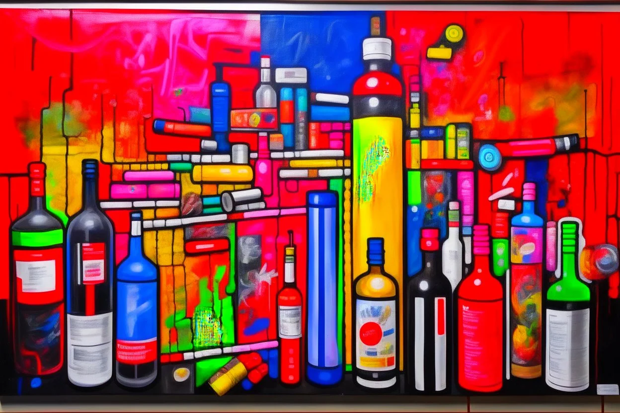 create a Research Board, These Visuals drug addiction art