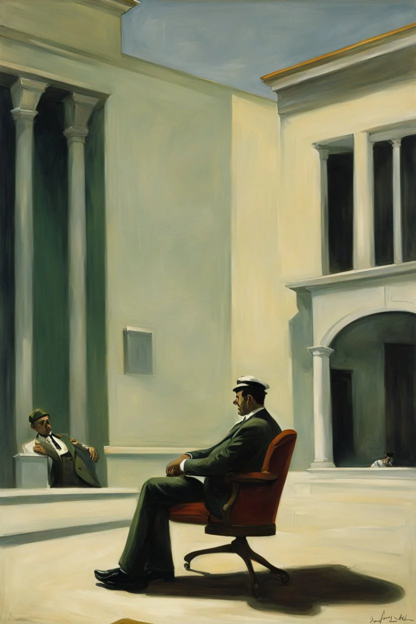 the death of a cuban dictator by edward hopper