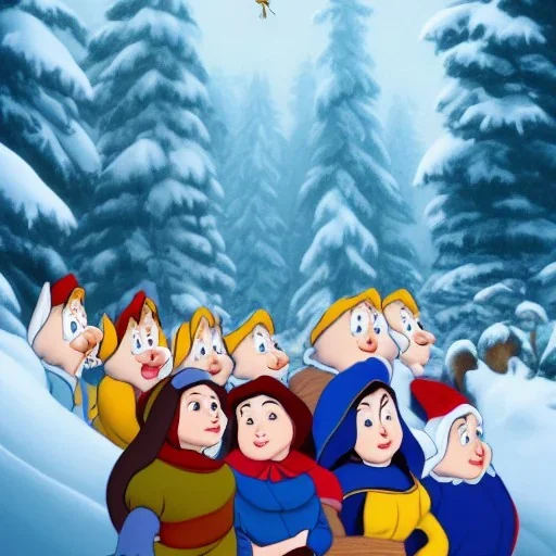 snow white and the seven dwarfs