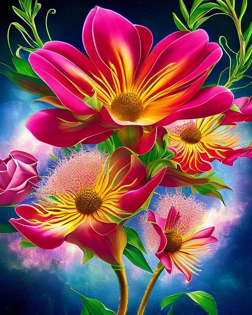 Surreal Waiizii Flower Art by Joshy Sly