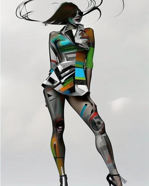 Female art full Body Paint in style of Salvador Dali Modifiers: SALVADOR DALI Surréalisme Yossi Kotler jean bapiste monge @MojoArt Endre Pevanoc