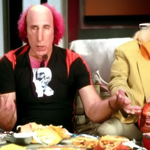 Funkadelic Larry David can't believe he ate the whole thing