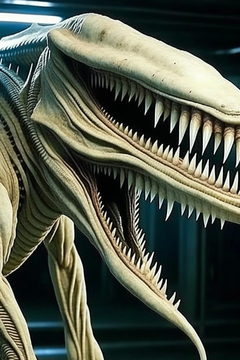 Moth / shark hybrid in "Alien" movie