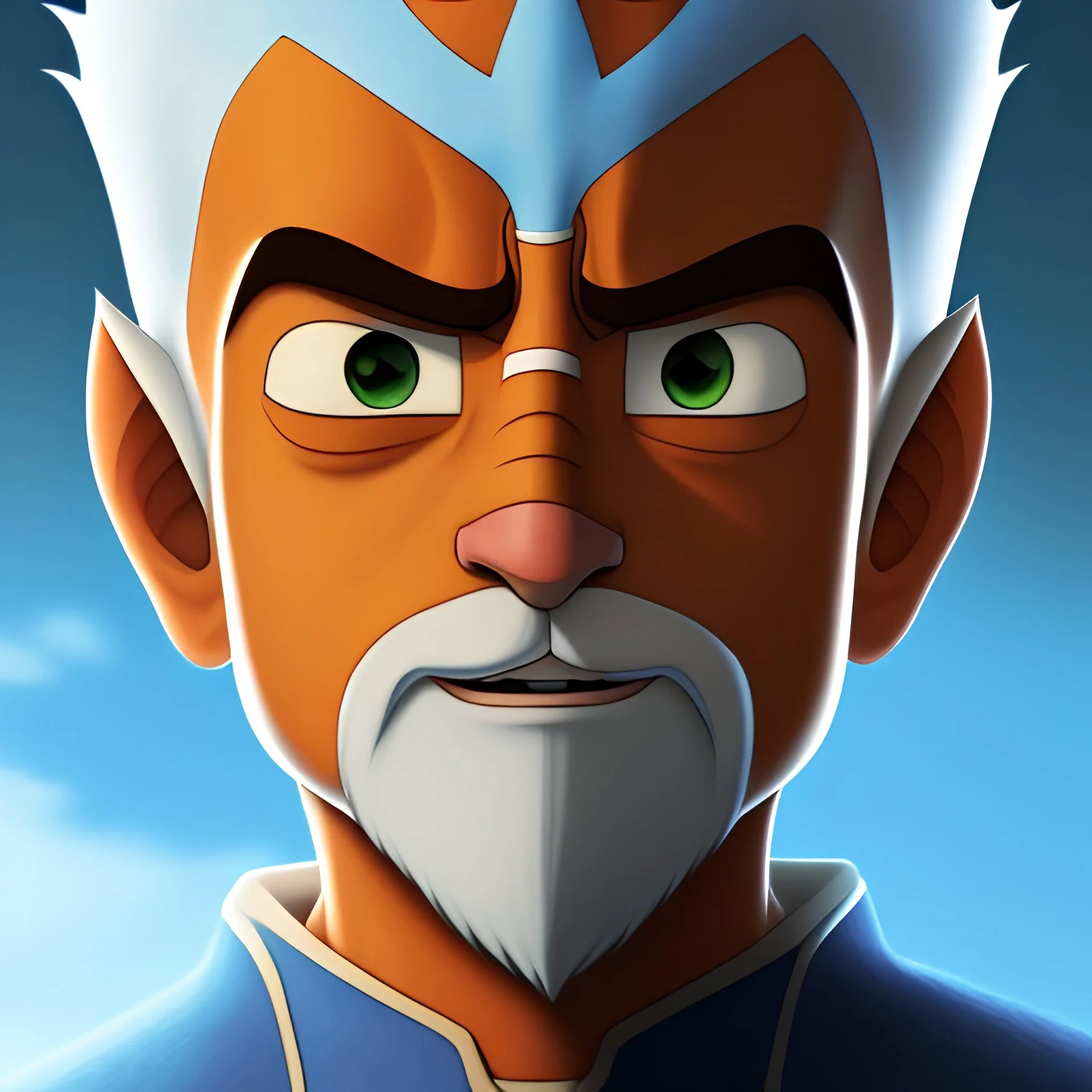 Aang face, Avatar: The Last Airbender, air control,