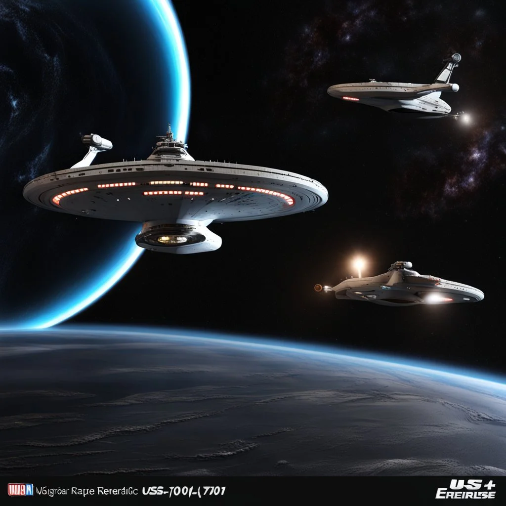 photorealistic uss enterprise ncc-1701X