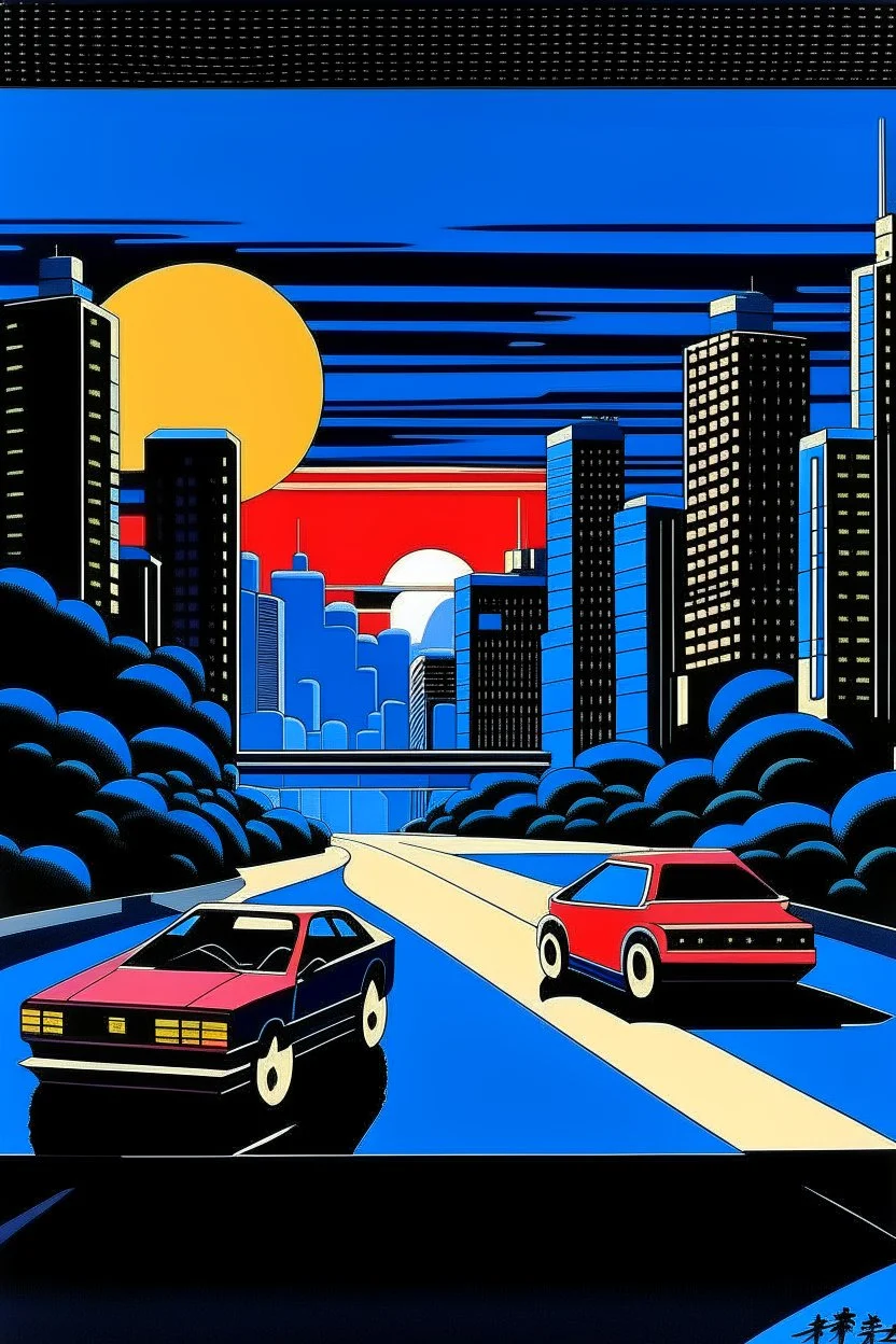 hardship in the style of Hiroshi Nagai