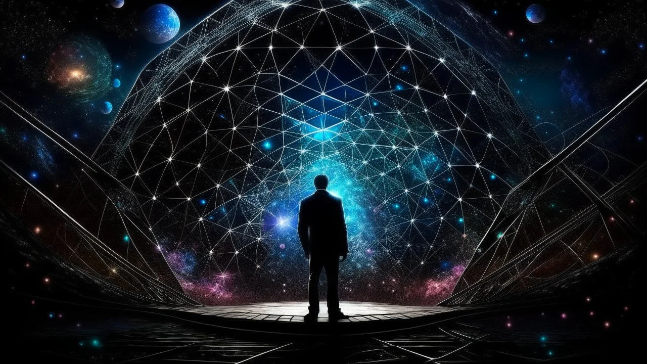 It is a paradox of delicate fantasy and formidable technology, its silhouette pulsing with extraordinary power yet draped with cosmic elegance. Capture this enigma, this tamer of untamed galaxies, through the prism of Matthews' fantastical style."