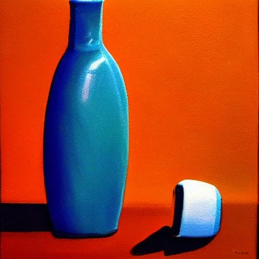 still life bottle