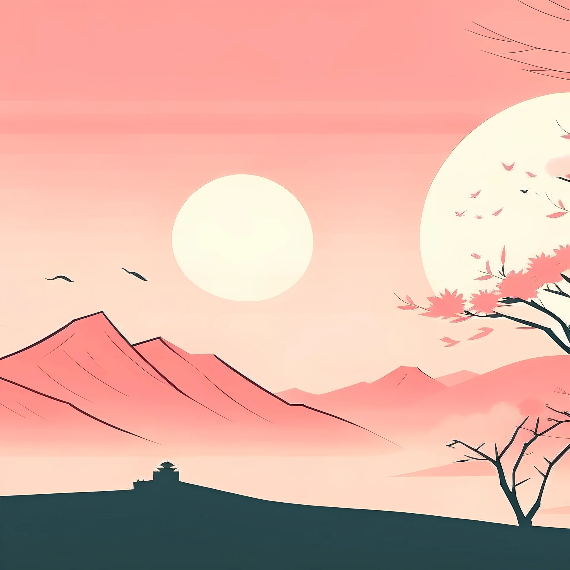 fondo simple y suave para citas sobre japon natuRAL SIN LETRAS