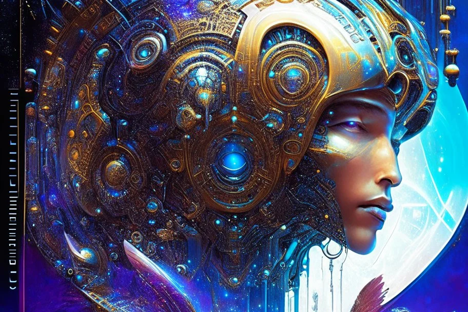 Artificial Intelligence book cover objects, computer, spaceship, futuristic, Leadership, codding, details, yin and yang, composition, objects artificial intelligence, coding, cipher, high-tech, technology, code & machine, leadership, code, sci-fi background, Breathtaking Fantasy core Artwork By Android Jones, Jean Baptiste Monge, Alberto Seveso, Erin Hanson, Jeremy Mann. Intricate Photography, A Masterpiece, 8k Resolution Artstation, Unreal Engine 5, Cgsociety, Octane Photograp