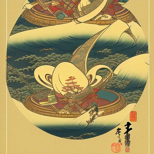 shop logos, Ukiyo-e japanese art