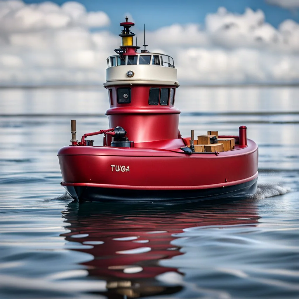 The world's smallest tugboat.