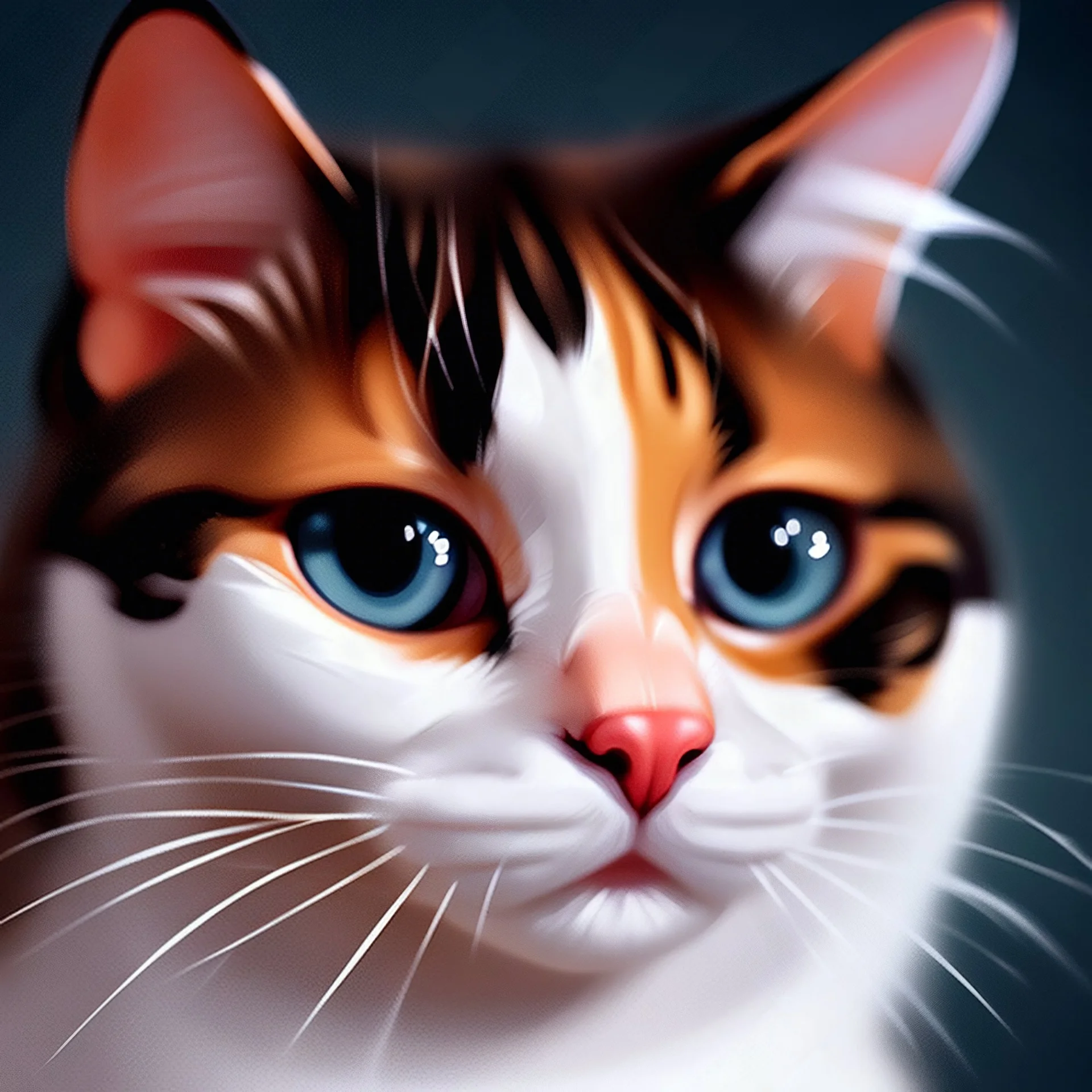 Эмодзи с кошачьей головой