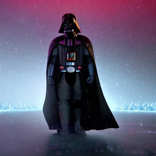 darth vader dancing in the rain