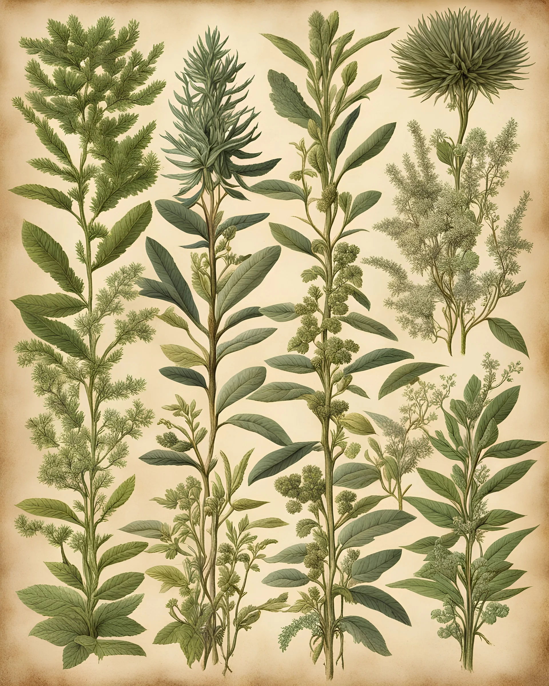ancient plants and herbs