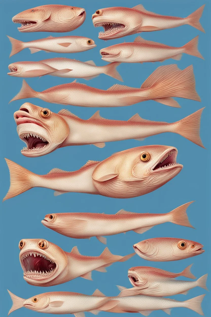 fish with human teeth