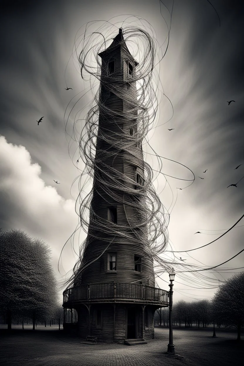 twisted perspective in high winds,[Verse] You built the dreams, but broke the seams You chased the sparks, but lost your marks In your wires tangled tight, I saw your light But you can't see my tears at night [Chorus] You're a sweet song gone sour Fixing hearts by the hour But in this tangled, twisted tower You can't find your own power [Verse 2] In your silver, shining haze, lost within the maze You fix what’s broken, but your own heart pays Every calculated move, another chance to prove But i