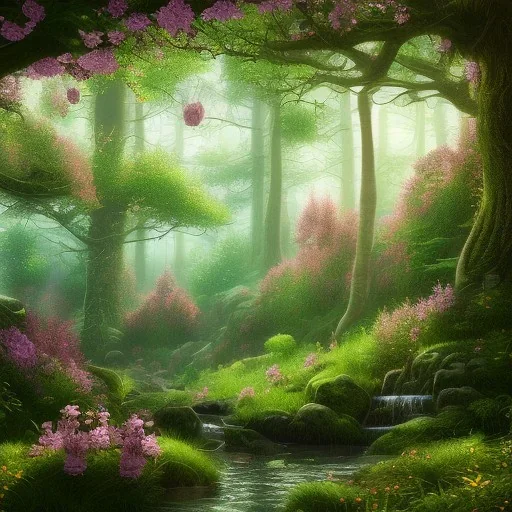 Forest + flower