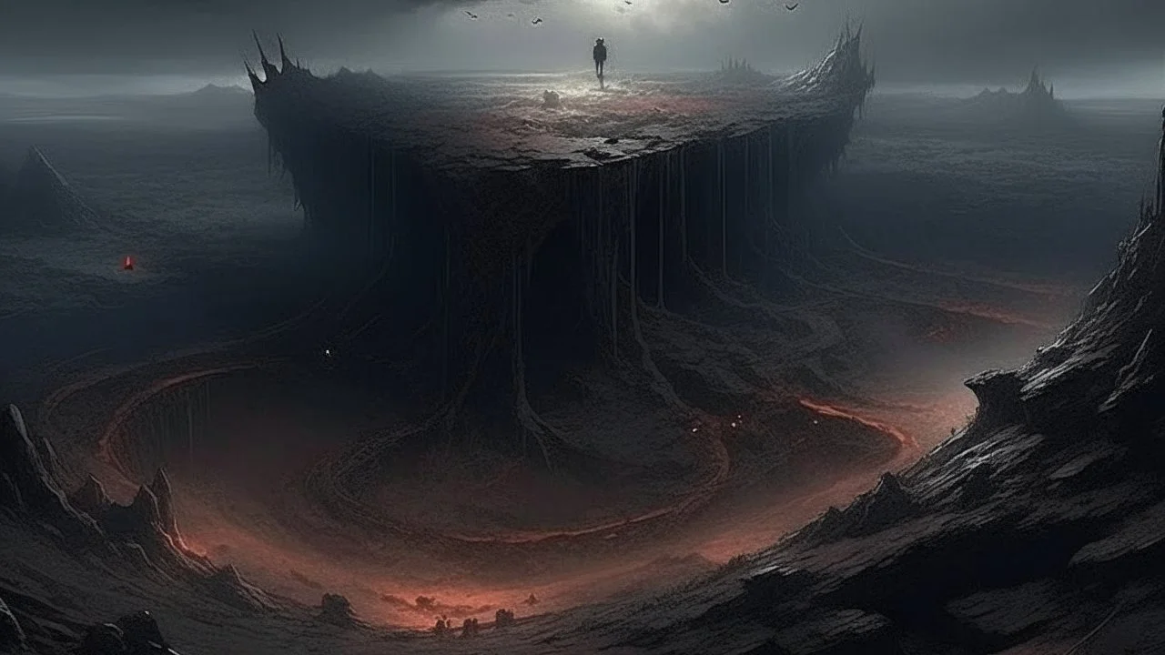 Waste aesthetics are a fragile people wandering the lonely world and craters blasted in the ground, folklore is the corpse of the Slobbering God itself.