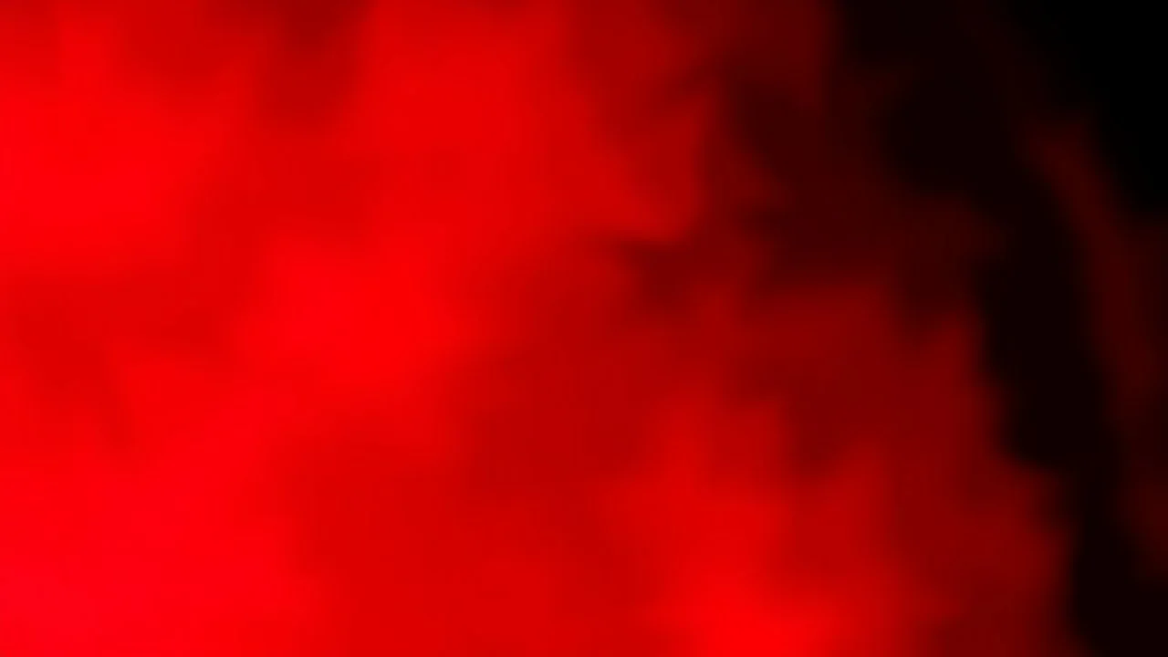 A background with a color that shades from red to black, in an eye-catching and psychedelic look.