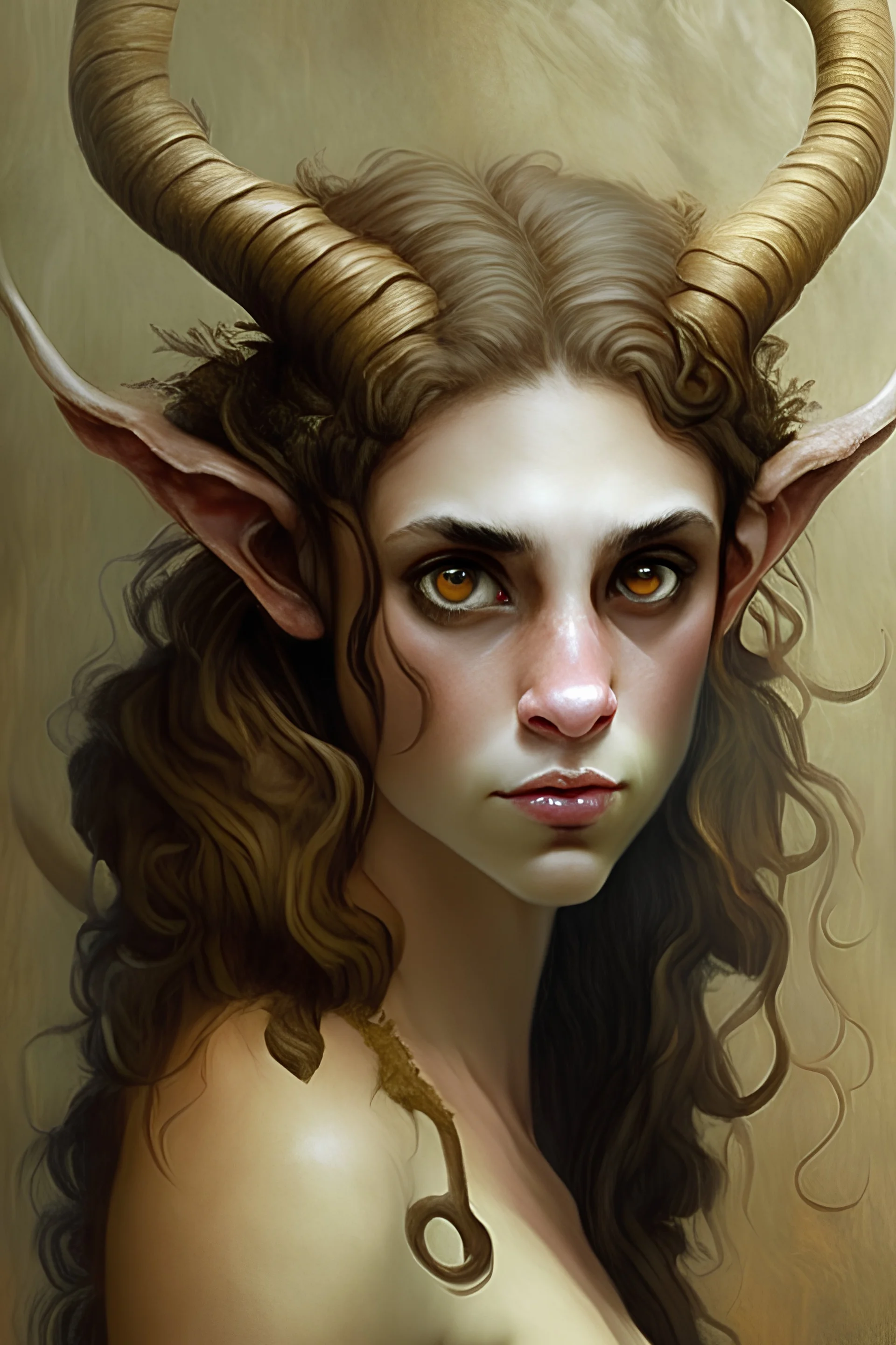 Beautiful Female Satyr