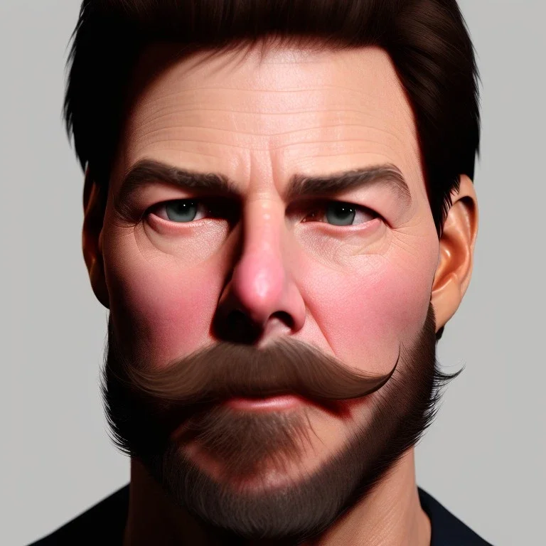 Tom Cruise beard Christmas