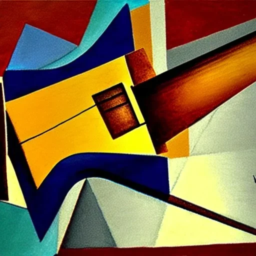 Cubism Guitar