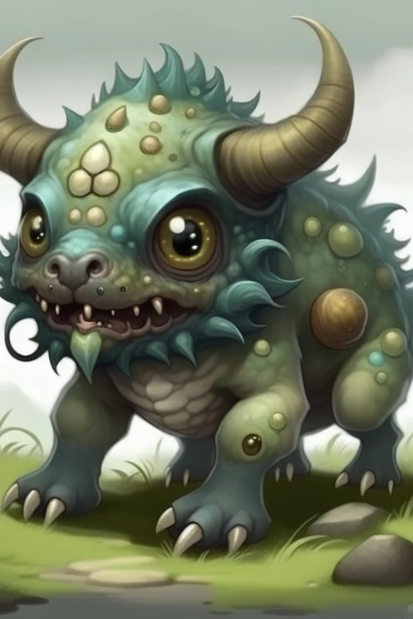 cute amalgam beast from all worlds animals