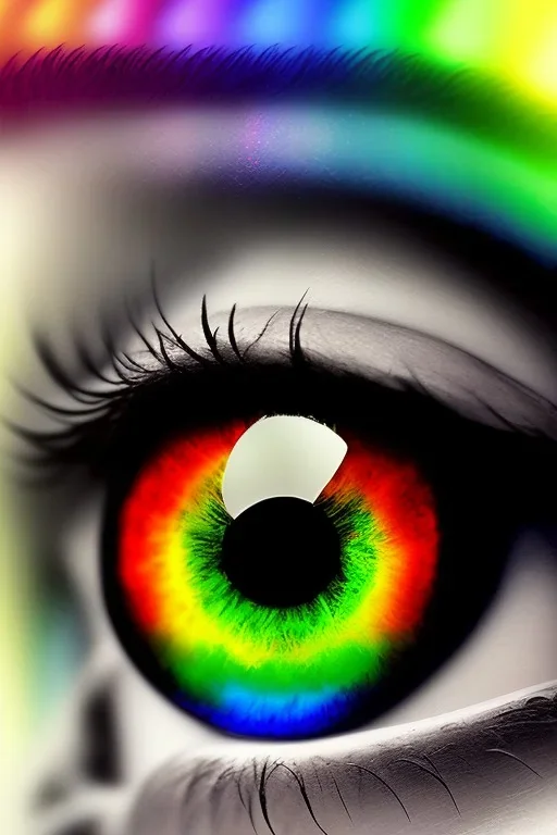 rainbow eyes