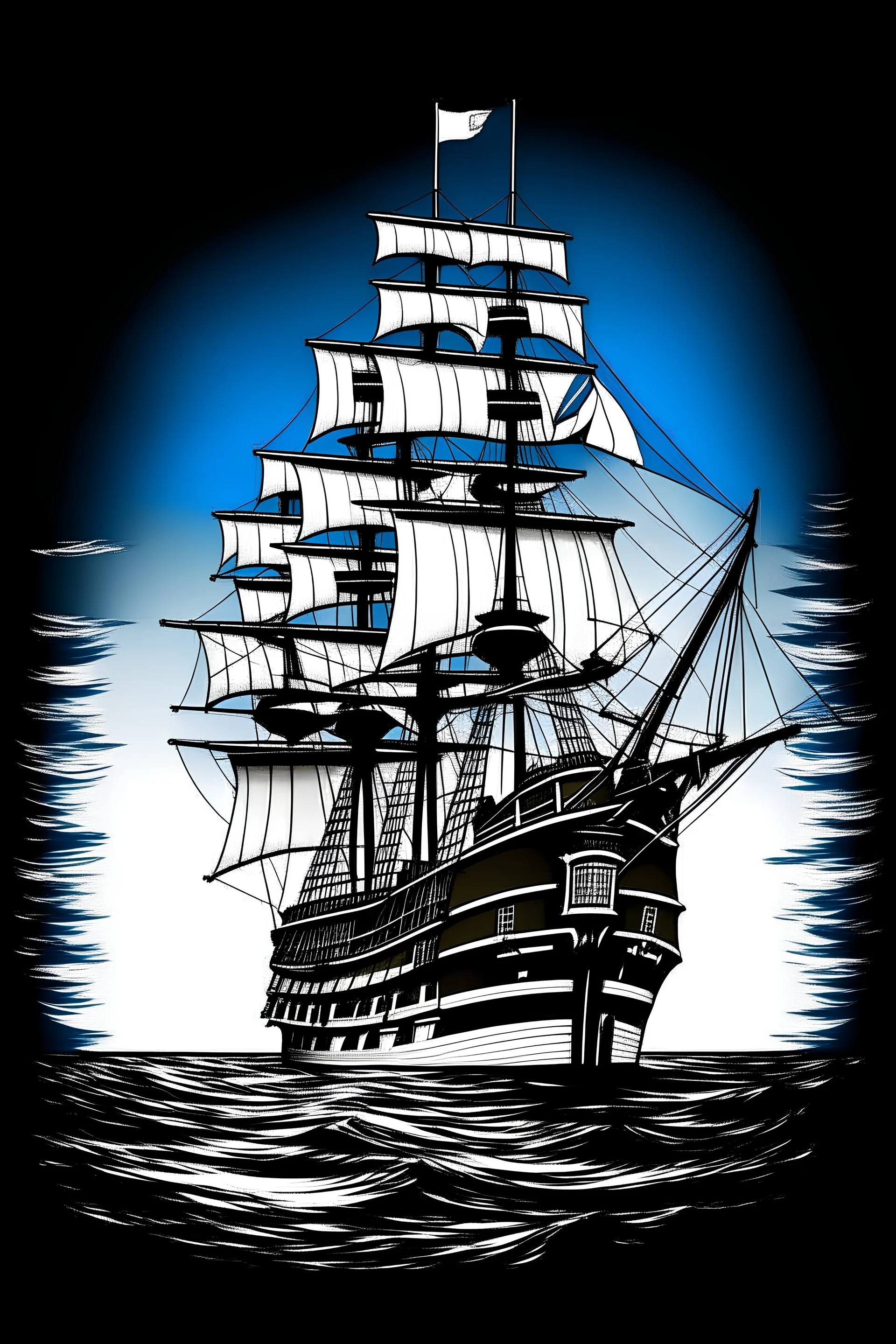 Sailing ship