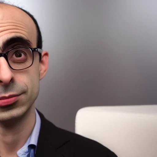 Yuval Noah Harari hates God and hates himself.