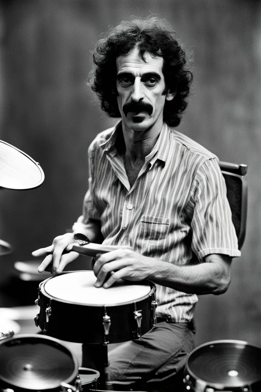 Frank zappa playing bongos