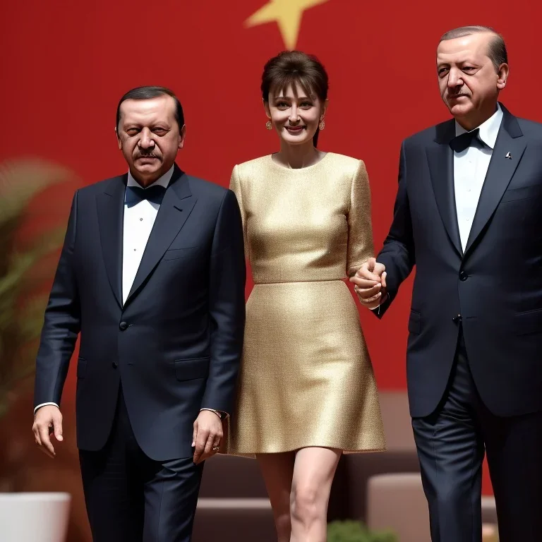 Recep Tayyip Erdogan and Audrey Hepburn partner on office