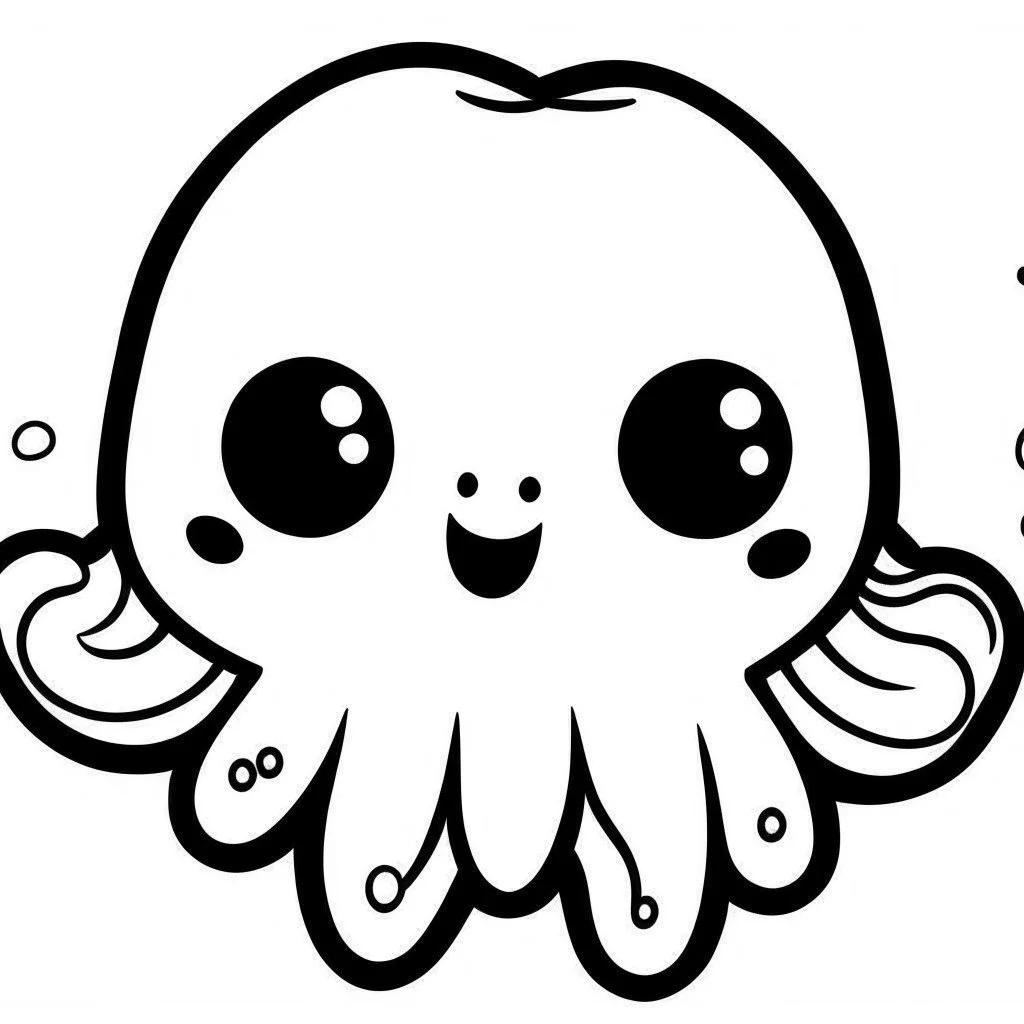 create a 2d black outline, "cute kawaii ghost coloring book for kids", coloring page, low details design, black contour, coloring page design, simple background, colorful , card style, coloring page for kids, white background, sketch style,