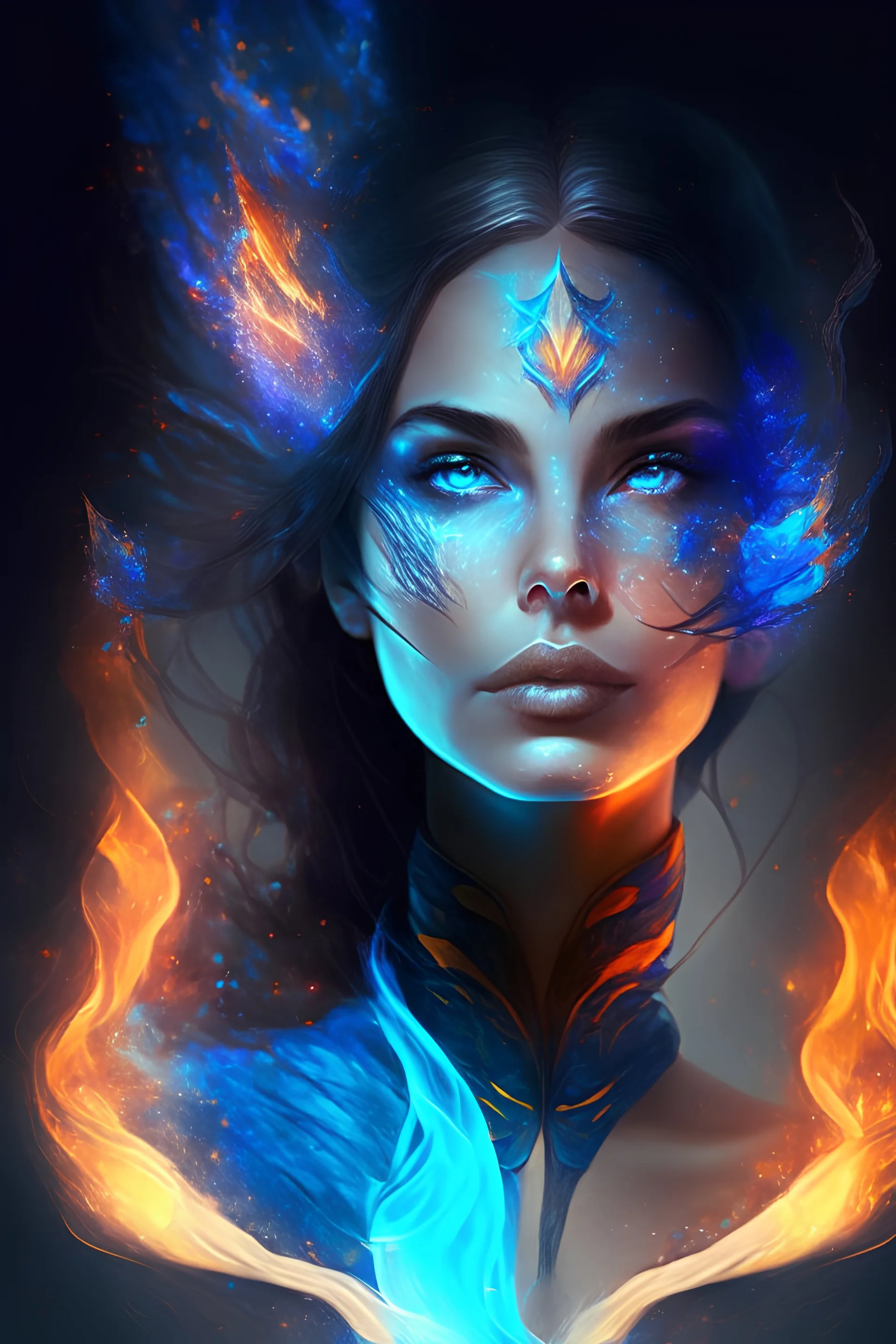 Magic avatar woman